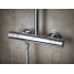 Душевая система GROHE Tempesta Cosmopolitan 250 CUBE с термостатом настенного монтажа, хром 