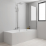 Душевая система GROHE Tempesta Cosmopolitan 250 CUBE с термостатом для ванны, излив 169 мм, хром 