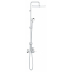 Душевая система GROHE Tempesta Cosmopolitan 250 CUBE с однорычажным смесителем для ванны, излив 202 мм, хром 