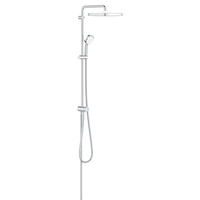 Душевая система GROHE Tempesta Cosmopolitan 250 CUBE с переключателем, хром (26694000)