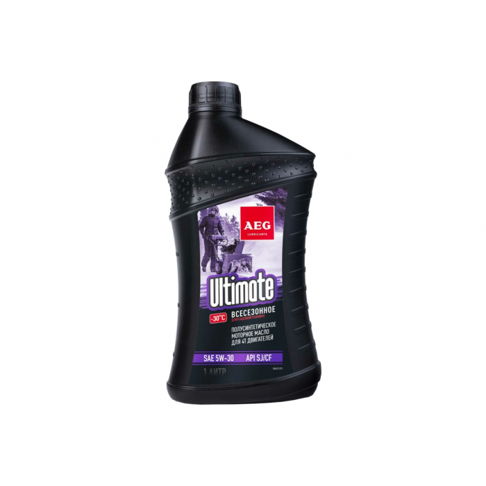 Масло четырехтактное полусинтетическое Ultimate (1л; SAE 5W30; API SJ/CF) AEG Lubricants 30621