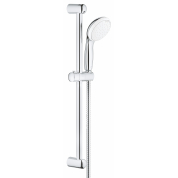 Душевой гарнитур GROHE New Tempesta 100, ручной душ, душевая штанга 600 мм и шланг, хром 