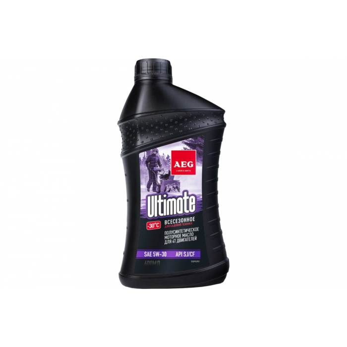Масло четырехтактное Ultimate SAE 5W30 API SJ/ CF п/с 600 мл AEG Lubricants 33292