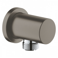 Подключение для душевого шланга GROHE Rainshower, темный графит матовый 