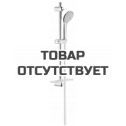 Душевой гарнитур с полочкой GROHE Euphoria (ручной душ, штанга 600 мм, шланг 1750 мм) с ограничением расхода воды, хром 