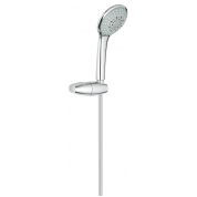 Душевой набор GROHE Euphoria (ручной душ, настенный держатель, шланг 1750 мм), хром 