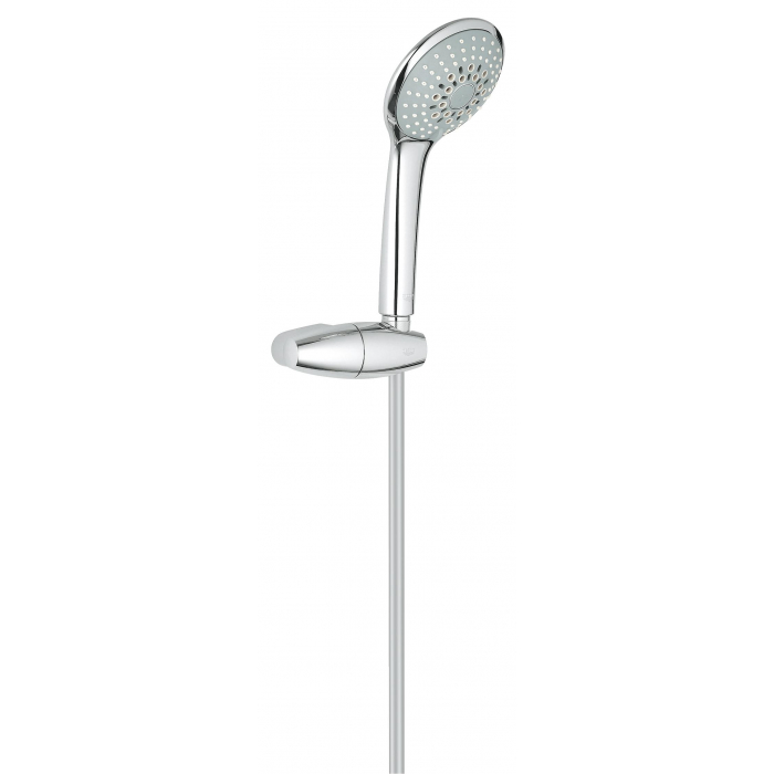 Душевой набор GROHE Euphoria (ручной душ, настенный держатель, шланг 1750 мм), хром 