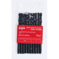 Сверло ELITECH HSS 4.6х80 10шт 1820.101000