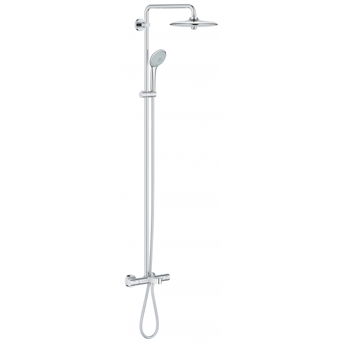 Душевая система с термостатом для ванны, GROHE Euphoria 260, хром 