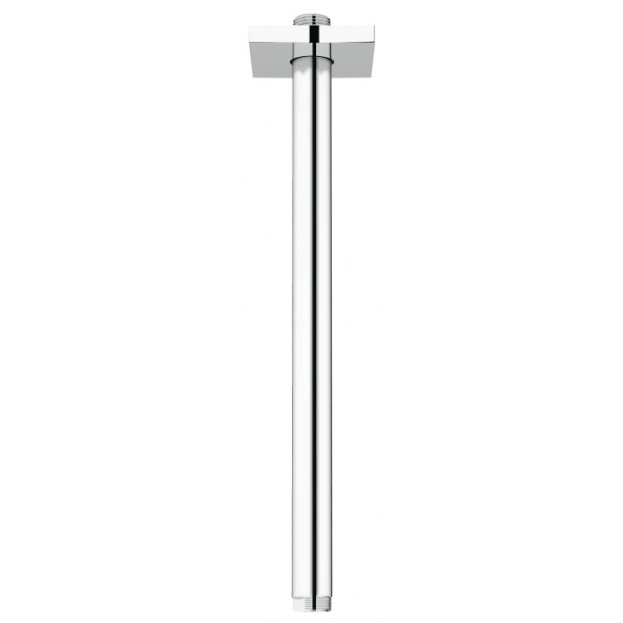 Душевой кронштейн потолочный GROHE Rainshower neutral 292 мм, с квадратной розеткой, хром 