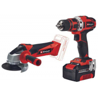 Набор инструмента Einhell TE-TK 18/2 Li Kit (Шуруповерт + УШМ)