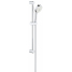 Душевой гарнитур, 3 вида струй, GROHE New Tempesta Cosmopolitan 100, хром