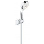 Душевой набор GROHE New Tempesta Cosmopolitan 100 III с регулируемым настенным держателем, 9,5 л/мин, хром 