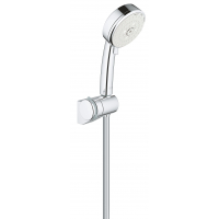Душевой набор GROHE New Tempesta Cosmopolitan 100 III с регулируемым настенным держателем, 9,5 л/мин, хром 