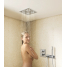 Внешняя часть термостата для ванны GROHE Grohtherm F на 2 потребителя, хром 