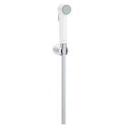 Набор для гигиенического душа GROHE Tempesta-F (гигиенический душ, настенный держатель, шланг 1250 мм), хром, белый