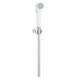 Набор для гигиенического душа GROHE Tempesta-F (гигиенический душ, настенный держатель, шланг 1250 мм), хром, белый