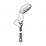 Душевой набор GROHE Tempesta New III, хром 