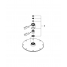 Верхний душ GROHE Rainshower Cosmopolitan 210, хром 