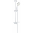 Душевой гарнитур GROHE New Tempesta 100 с мыльницей, душевая штанга 600 мм, 9,5 л/мин, хром 