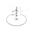 Верхний душ с одним режимом, GROHE Rainshower Cosmopolitan 400, хром