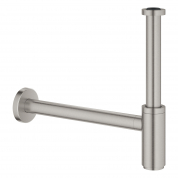 Сифон для раковины GROHE 1 1/4&quot; из латуни, суперсталь 