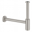 Сифон для раковины GROHE 1 1/4&quot; из латуни, суперсталь 