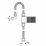 Соединительный гарнитур GROHE Talentofill 