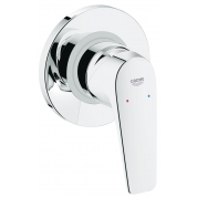 Смеситель для душа GROHE BauFlow скрытого монтажа, в комплекте с монтажной частью, хром 