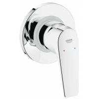 Смеситель для душа GROHE BauFlow скрытого монтажа, в комплекте с монтажной частью, хром 