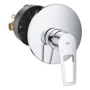 Смеситель для душа GROHE BauLoop скрытого монтажа, в комплекте с монтажной частью, хром (29080001)