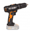 Дрель-шуруповерт ударная аккумуляторная WORX WX370.9