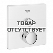 Внешняя часть термостата для душа GROHE Grohtherm SmartControl на 1 потребителя, квадратная, белая луна 