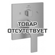 Внешняя часть смесителя для ванны GROHE Allure скрытого монтажа на 3 потребителя, квадратная, теплый закат матовый 