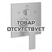 Внешняя часть смесителя для ванны GROHE Allure скрытого монтажа на 3 потребителя, квадратная, холодный рассвет матовый 