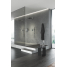 Внешняя часть термостата для душа GROHE Allure скрытого монтажа на 2 потребителя, квадратная, темный графит глянец 
