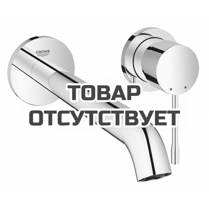 Внешняя часть смесителя для раковины GROHE Essence скрытого монтажа, на 2 отверстия, L-Size, хром