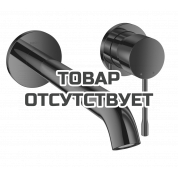 Внешняя часть смесителя для раковины GROHE Essence скрытого монтажа, на 2 отверстия, L-Size, темный графит глянец
