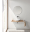 Внешняя часть смесителя для раковины GROHE Essence скрытого монтажа, на 2 отверстия, L-Size, темный графит глянец