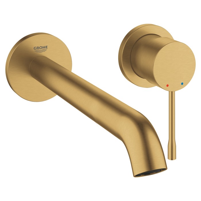 Внешняя часть смесителя для раковины GROHE Essence скрытого монтажа, на 2 отверстия, L-Size, холодный рассвет матовый (29193GN1)