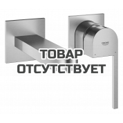 Внешняя часть смесителя для раковины GROHE Plus на 2 отверстия, M-Size, суперсталь 