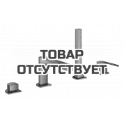 Смеситель для ванны GROHE Plus на 4 отверстия, на край ванны, темный графит матовый 