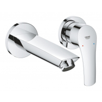 Внешняя часть смесителя для раковины GROHE Eurosmart на 2 отверстия, S-Size, хром 