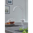 Комплект для кухни GROHE Red Duo с C-образным смесителем, бойлером L-Size и фильтром, хром 