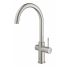 Комплект для кухни GROHE Red Duo с C-образным смесителем, бойлером L-Size и фильтром, суперсталь
