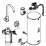 Комплект для кухни GROHE Red Mono с C-образным вентилем, бойлером L-Size и фильтром, хром 