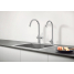 Комплект для кухни GROHE Red Duo с C-образным смесителем, бойлером M-Size и фильтром, хром 