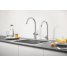 Комплект для кухни GROHE Red Mono с C-образным вентилем, бойлером M-Size и фильтром, хром 