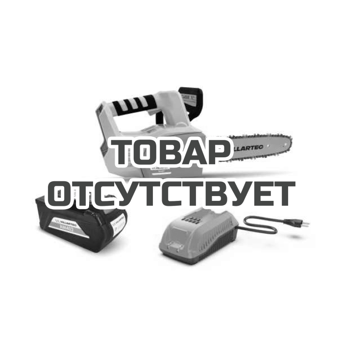 Мотопила аккумуляторная Villartec SA40T 12" SET: AM408 + AC402