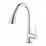 Смеситель для кухонной мойки GROHE Zedra Touch сенсорный, с вытяжным душем 3jet, хром 